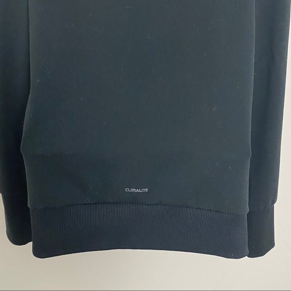 Adidas Climalite Black Zip Up Jacket Size Small - Picture 4 of 9